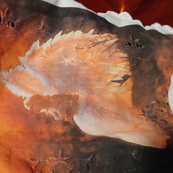 Custom Fairy Velvet Duster Cardigan with Leopard Detail & Smocked Back - Picture 6 of 9